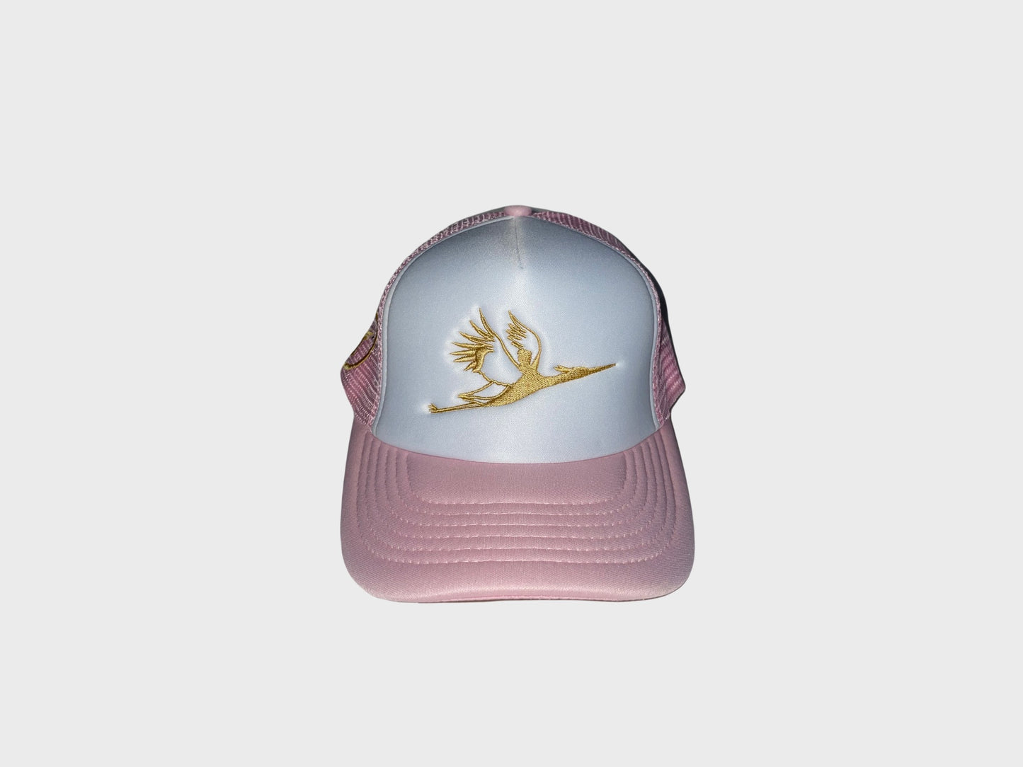 Pink Tsuru Trucker Hat - THOUSAND CRANES