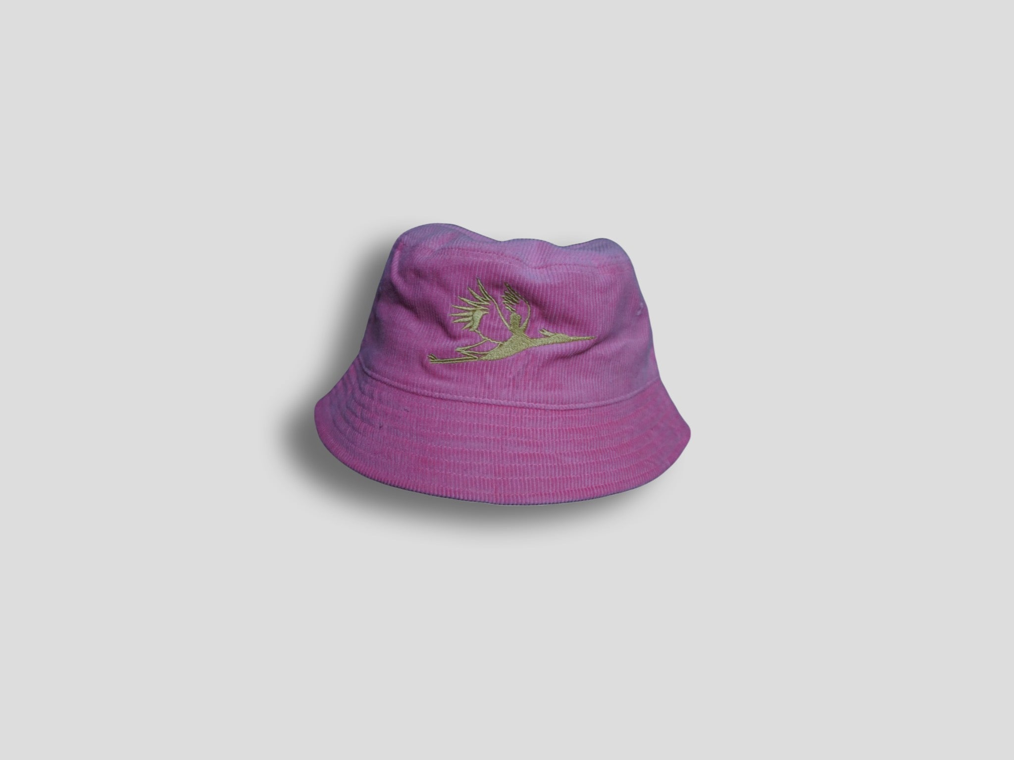 Pink Corduroy Bucket Hat - THOUSAND CRANES